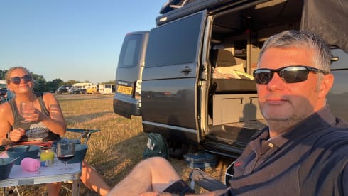 Jean  – 4 berth Volkswagen Transporter T6.1 POP Top campervan from 2020