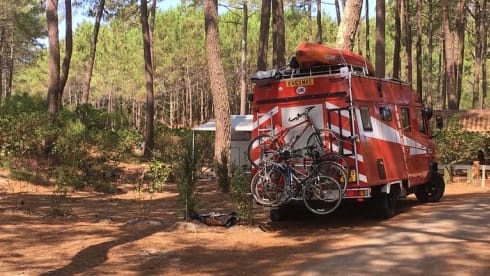 Helga – Classic German Firetruck Converted To Luxury 6 Birth Motorhome
