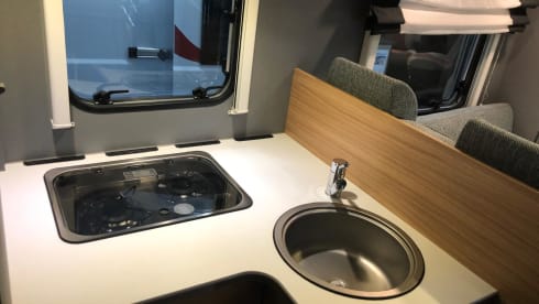 Fully furnished 4p Dethleffs semi-integrated from 2021