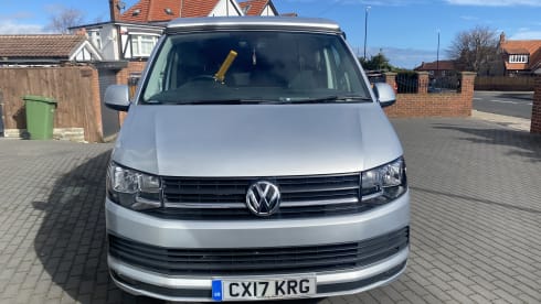 4 berth Volkswagen highline campervan from 2017