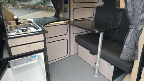 Ebony – 4 berth Toyota campervan from 2009