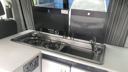 4 berth Volkswagen campervan