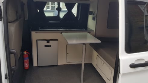 4 berth Ford bus from 2017