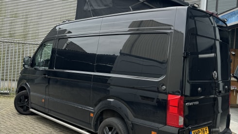 Crafter Zwart – 3p Volkswagen bus uit 2020