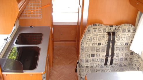 Spacious comfortable alcove camper 