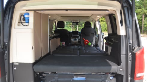 Luxury Mercedes-Benz campervan from 2020
