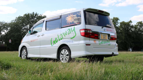 Alphard White – 2 posti letto Regno Unito ed uso europeo