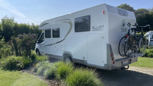 Mobilhome voor 4 personen – 4p Ford semi-integrated uit 2020
