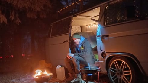 2p Volkswagen campervan from 1983