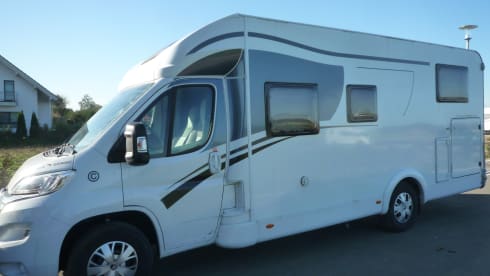 Dethleffs trend with stationary air conditioning