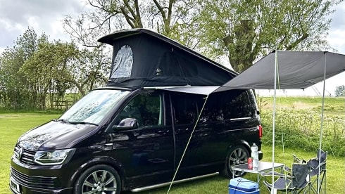 Bentley  – Gorgeous Blackberry VW T6 Campervan with Starlight Ceiling 
