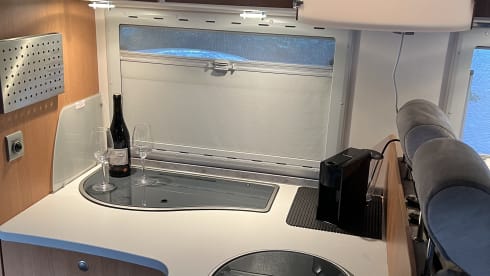 Marcel en Houria – Knaus SUNLINER 658MF integral / 4 pers.