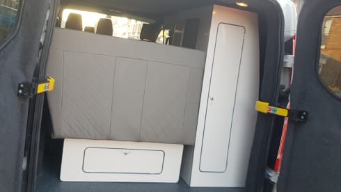4 berth Ford bus from 2017
