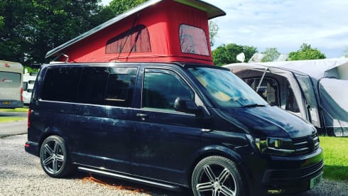 Black Beauty – Black beauty, our Vw T6 top of the range transporter 