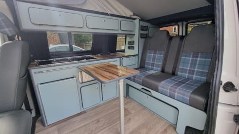 4 berth Volkswagen campervan from 2016