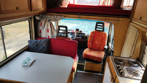 gezinscamper – 6p Fiat alcove from 1993