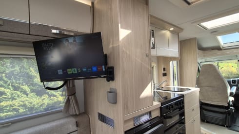 Brand New Luxury Motorhome Based In Northumberland National Park