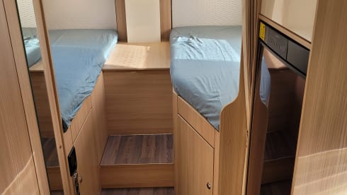 Fully equipped and ready to go. Luxury, TOP model: Bürstner (2020)