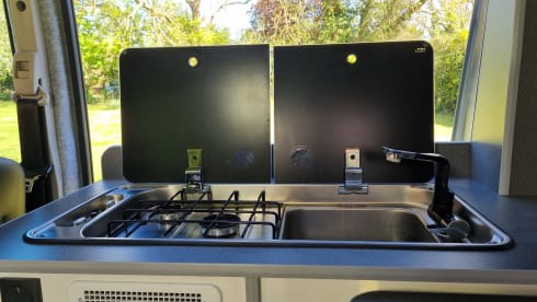 Rosie – 2 berth Peugeot campervan - waiting to share adventures with you