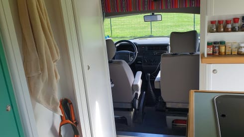 Volkswagen T4 Karmann Camper with round seat