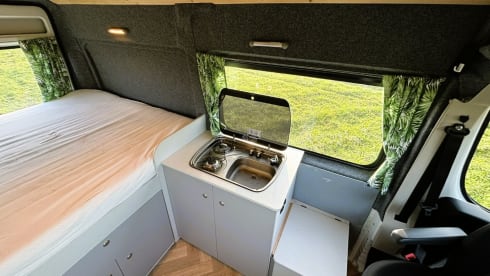 Fijne Peugeot Boxer voor 2 personen