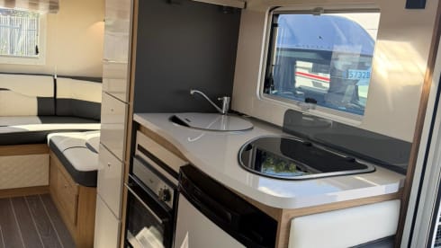 Roller-Team-Nische mit 6 Schlafplätzen ab 2023