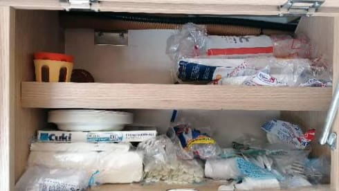 Capitano – The Captain's camper is already ready to leave.