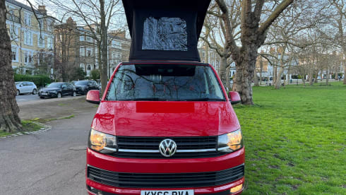 Ruby – Automatic VW T6 4 Berth Campervan with Poptop & Heater