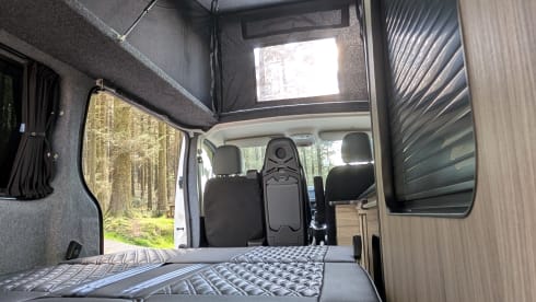 Olivia – 4 berth Vauxhall Vivaro campervan from 2019