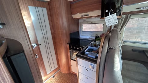 Captain Harold  – Fiat Adria Motorhome ready to go 