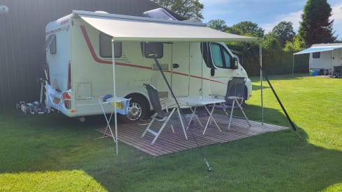 On an adventure with our nice economical semi-integrated camper