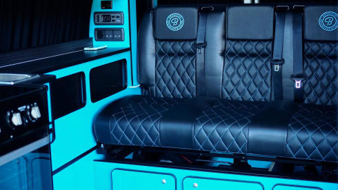 5 berth Volkswagen bus from 2020