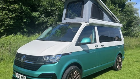 Loch & Leaf – VW Transporter T6.1 de luxe ︱Explorez l'Écosse avec style ︱Entièrement équipé