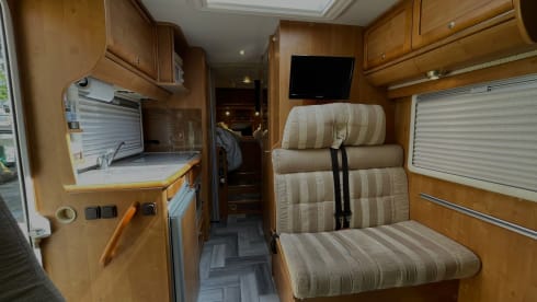 Luxury 4 berth motorhome. 