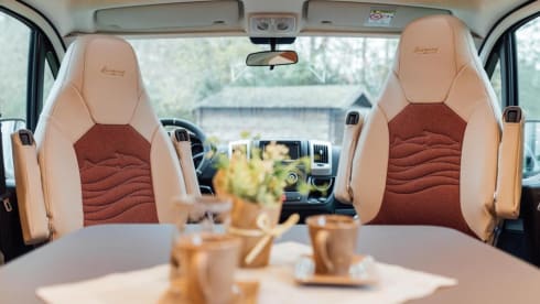4p Bürstner luxury semi-integrated camper from 2021