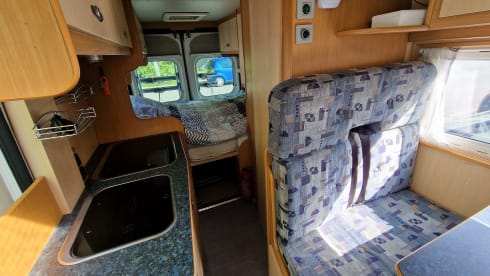Complete Fiat Ducato bus camper