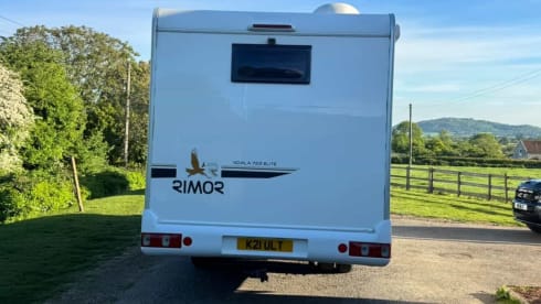 6 berth Rimor alcove from 2015