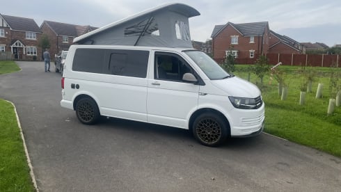 4 berth Volkswagen campervan from 2018