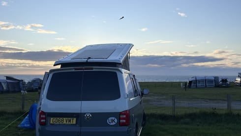 4 berth Volkswagen bus from 2019