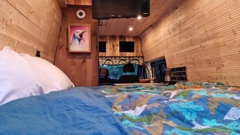 Ethel – 2 berth Ford campervan from 2013