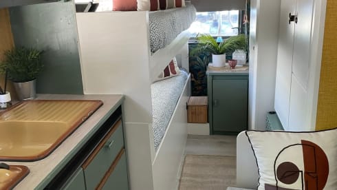 Classic camper ideal for a tour in beautiful Andalusia