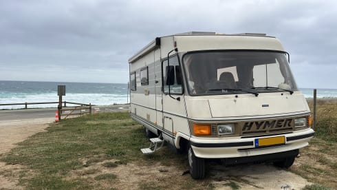 De bruine beer  – 5p Hymer integrated from 1992