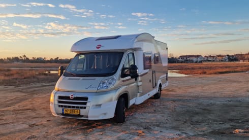 4p Bürstner semi-integrated from 2009