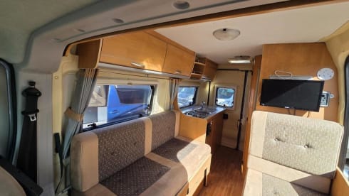 2 berth Fiat semi-integrated from 2008