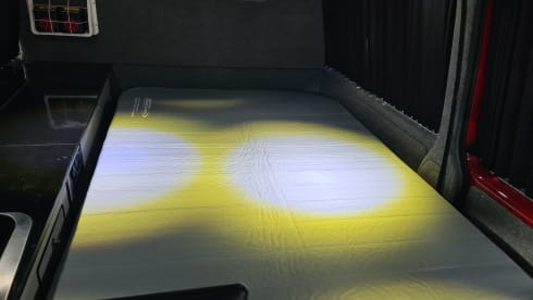 Red Dragon – 4 berth Volkswagen campervan from 2014