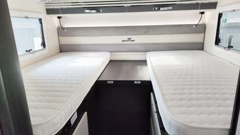 Bavarian Camper 2 – 5 people and still under 7m - the kronos 285TL.