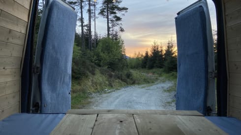 Cassie with the Great Chassis  – 2 Berth Spacious yet Cosy Van Conversion