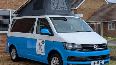 Victor – 4 berth Volkswagen campervan from 2017