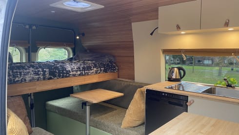 Off grid and off the gas Fiat Ducato L2H2