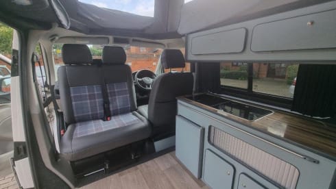 4 berth Volkswagen campervan from 2016